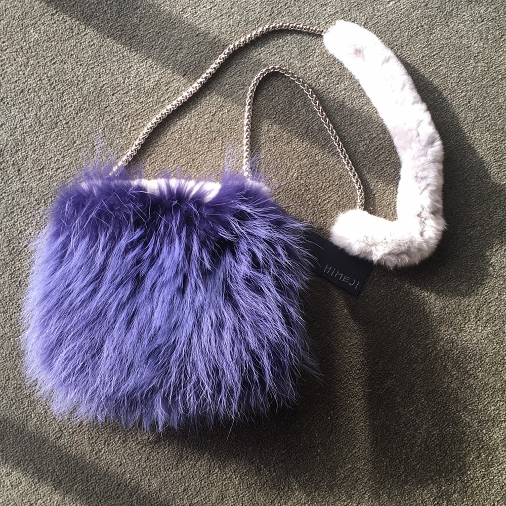 Fur purse
